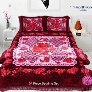 4 pcs Wedding Bedding set